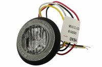 911 Signal LED-Blitzleuchte AP4, blau, ECE-R65, 12/24 V