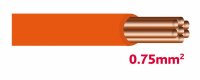 Autolichtkabel 0.75 mm2 orange
