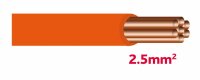 Autolichtkabel 2.5 mm orange