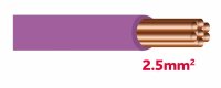 Autolichtkabel 2.5 mm violett