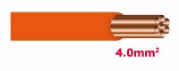 Autolichtkabel 4.0 mm orange