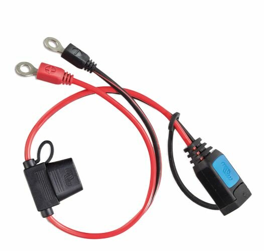 Victron - Batterieanschlusskabel M6 mit Sicherung 30 A