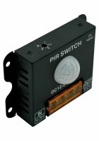 Bewegungssensor mit PIR-Sensor 12/24 V, 20 A
