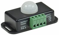 Bewegungssensor mit PIR-Sensor 12/24 V, 6 A