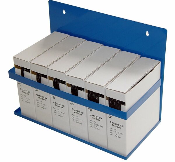 Support en métal avec 6 boîtes CFLEX