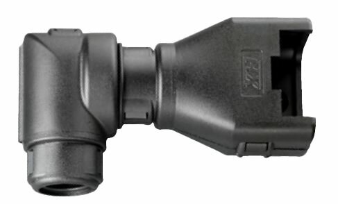 Harnessflex Adaptateur pour tuyau ondulé «Deutsch» 90° NW 10 - 3 broches
