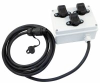 COBO Verteilerdose 3 x 3pol. Dosen