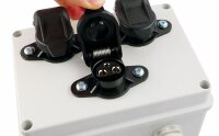 COBO Verteilerdose 3 x 3pol. Dosen