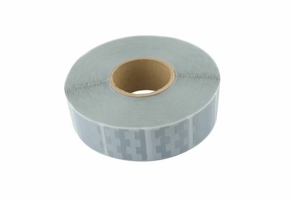 1 rouleau, 50m Ruban de marquage Avery Dennison blanc ECE104