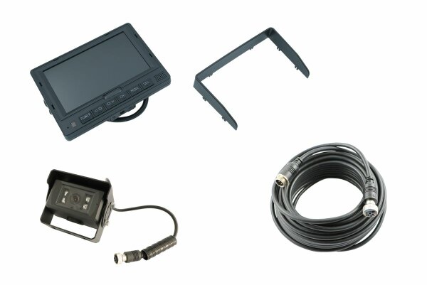 Système de caméra de recul avec câble 5.6” 1’080 p 12/24 V