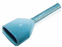 TWIN Ader-Endhülsen isoliert 2x 0.75mm2 15mm