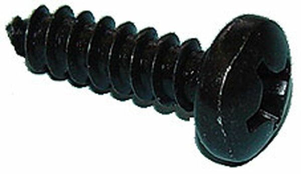 Linsen-Blechschraube schwarz 3.5 x 13