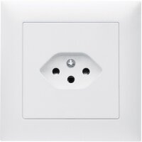 Prise à encastrer T13 3 pôles SEV 10 A 230 VAC