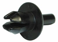 Rivet décarter en plastique noir