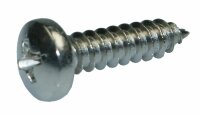 Linsen-Blechschraube rostfrei  4.8x22