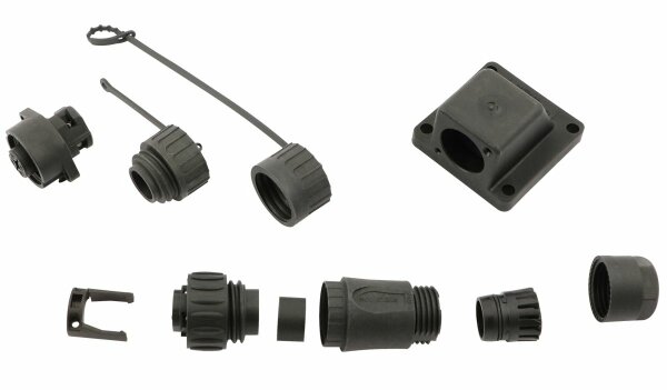 Dachdurchführungs-Stecker, 4-pol., wasserdicht