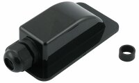 Dachdurchführungstülle, wasserdicht, schwarz