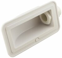 Dachdurchführungstülle, wasserdicht, weiss