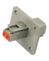 "Deutsch" Einbau-Steckdose - 2 pol.