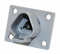 "Deutsch" Einbau-Steckdose - 3 pol.