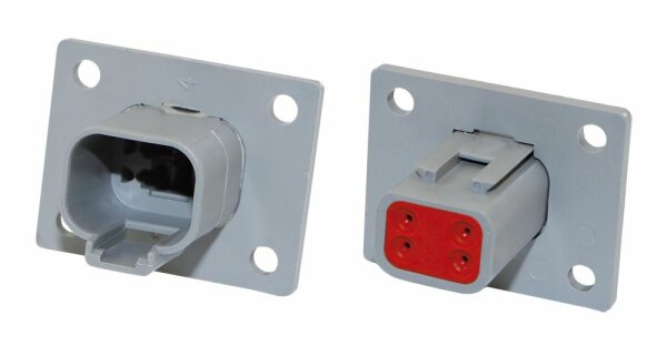 Prise d’encastrement "Deutsch"- 4 pôles