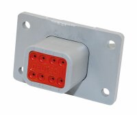 "Deutsch" Einbau-Steckdose - 8 pol.