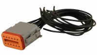 Stecker Typ "Deutsch" 12-pol., mit Kabel
