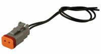 Stecker Typ "Deutsch" 2-pol., mit Kabel