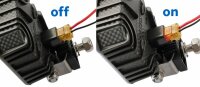 «Deutsch» Stecker - 2-pol transparent