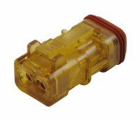 «Deutsch» Stecker - 2-pol transparent
