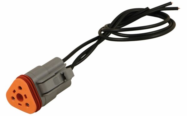 Stecker Typ "Deutsch" 3-pol., mit Kabel