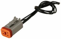 Stecker Typ "Deutsch" 4-pol., mit Kabel