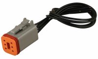Stecker Typ "Deutsch" 6-pol., mit Kabel