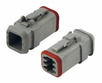 "Deutsch" Stecker - 6-pol mit Adapter