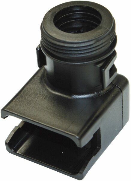 Deutsch DT-Wellrohradapter 90° 12-pol.