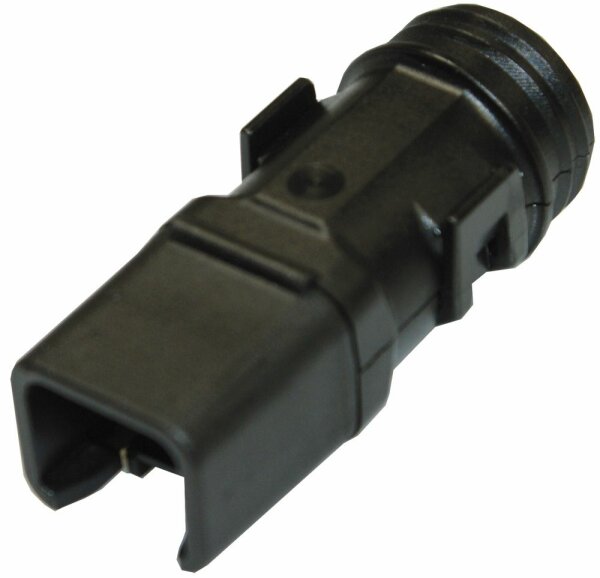 Deutsch adaptateur DT gaîne annelée 180° 2 pôles