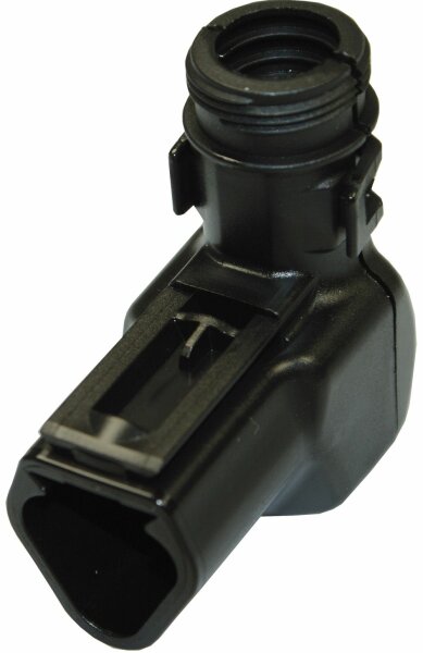 Deutsch DT-Wellrohradapter 90° 3-pol.