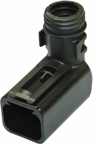 Deutsch DT-Wellrohradapter 90° 4-pol.