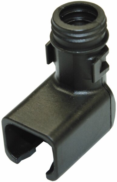 Deutsch DT-Wellrohradapter 90° 4-pol.