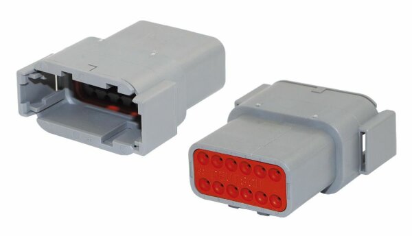 "Deutsch" Steckdose Mini - 12 pol.