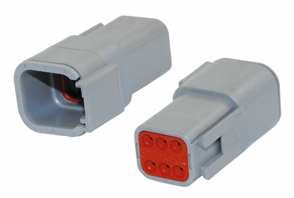 "Deutsch" Steckdose Mini - 6 pol.