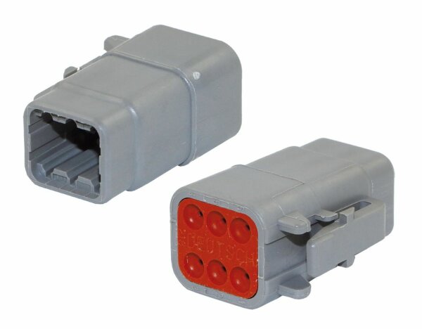 "Deutsch" Stecker Mini - 6 pol.