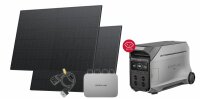 PowerStream Balkonkraftwerk Set mit Delta Pro 3 Power...