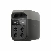 EcoFlow Power Station Delta 3 EU mit Schuko Stecker -...