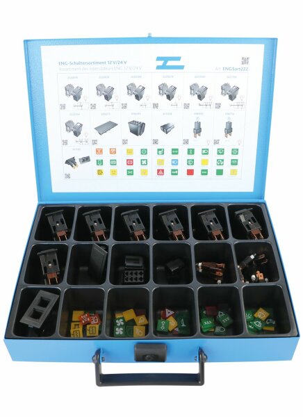Assortiment d’interrupteurs ENG Serie 222...(521...)