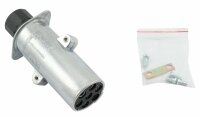 EURO-N Stecker 7-pol. 24 V aus Alu