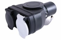Adapter 15- auf 2 x 7-pol. EURO