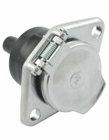 EURO-N Steckdose 7-pol. 24 V Alu