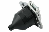 EURO-N Steckdose 7-pol. 24 V Alu