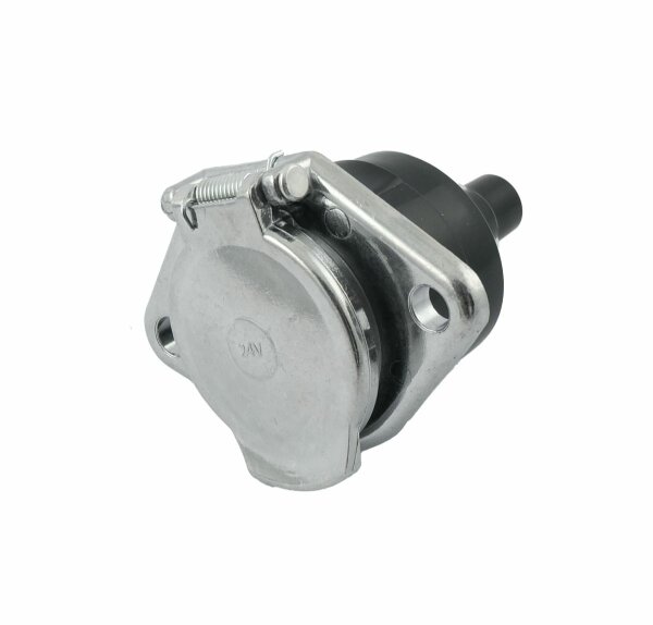 EURO-S Steckdose 7-pol. 24 V Alu